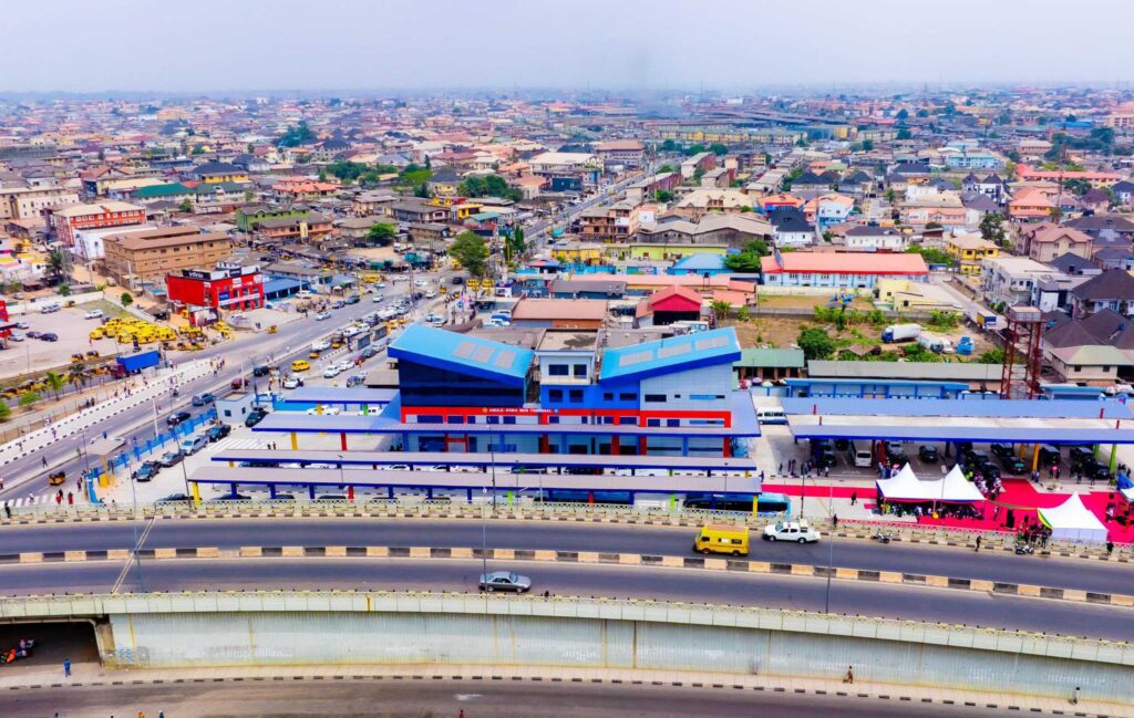 Lagos State: Governor Sanwo-Olu commissions newly completed Abule Egba Bus Terminal in Orile-Agege LCDA