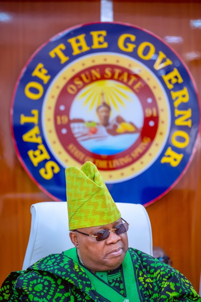 Governor of Osun State, Ademola Adeleke