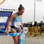 Ethiopia's Bedatu Hirpa emerge first woman to cross the finish line at the Access Bank Lagos City Marathon 2025
