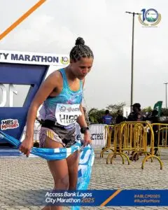Lagos City Marathon 2025: Hirpa emerge first woman to cross the finish line