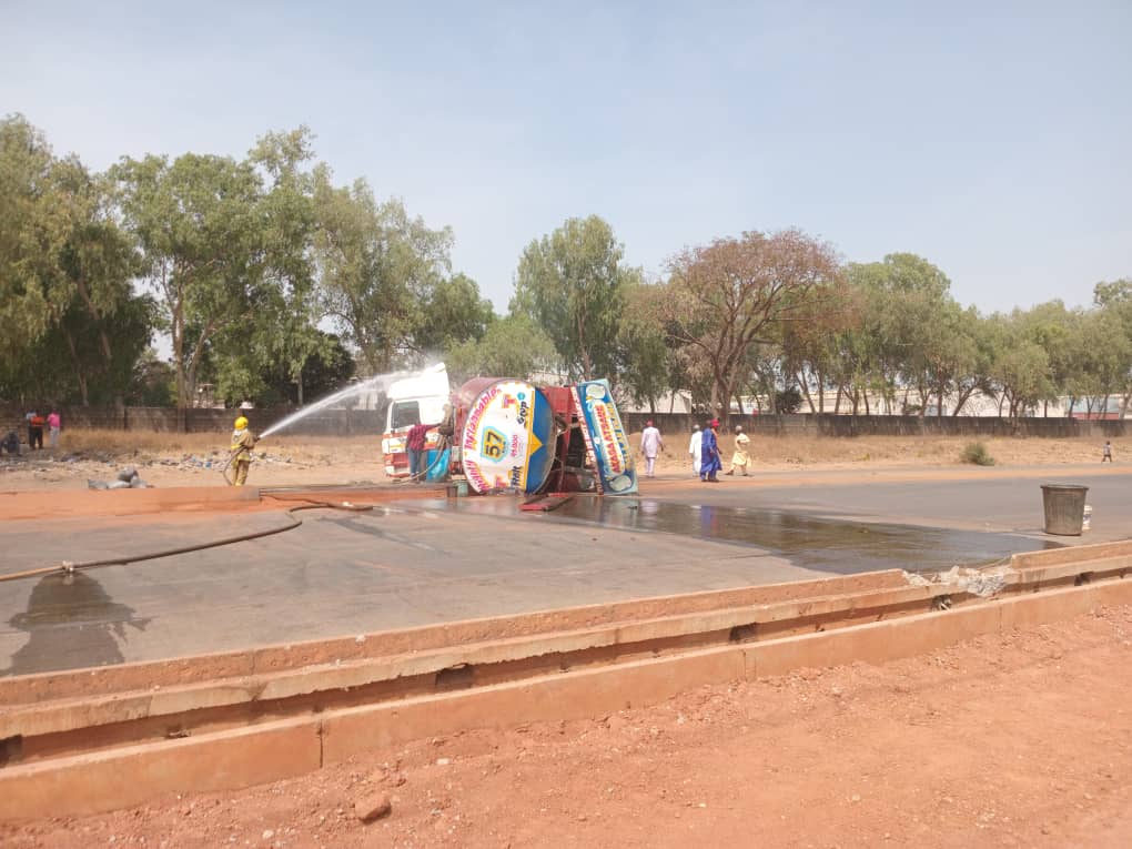 NEMA responds to petrol tanker accident in Kaduna State