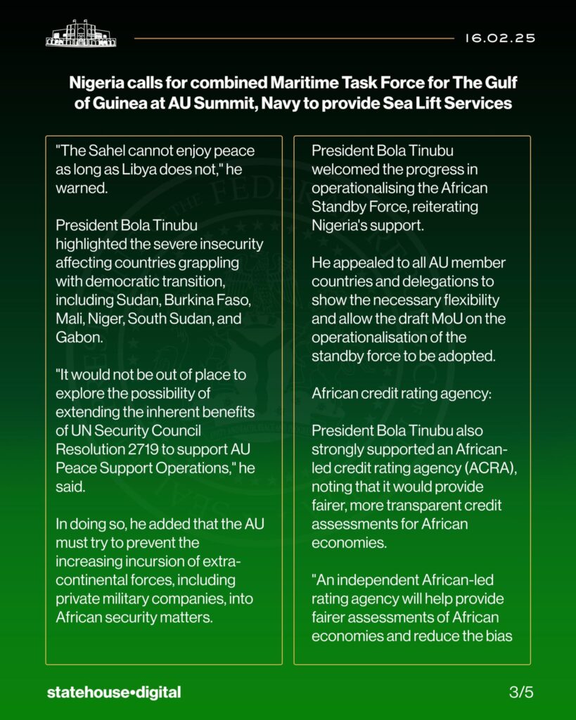 Nigeria calls for combined Maritime Task Force for Gulf of Guinea...