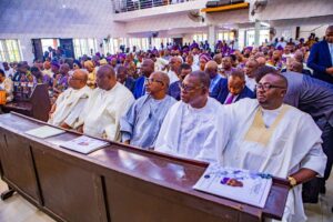 Governor of Oyo State, Seyi Makinde, lays eldest brother, Sunday Makinde, to rest on Friday 7 February, 2025