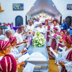Photos: Governor Makinde lays eldest brother to rest
