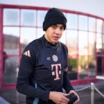 "It won't be an easy game" - Jamal Musiala says ahead of Bayern Munich V Celtic UCL 2024/25 Knockout Play-off on Tuesday 18 February, 2025 at Allianz Arena, Munich