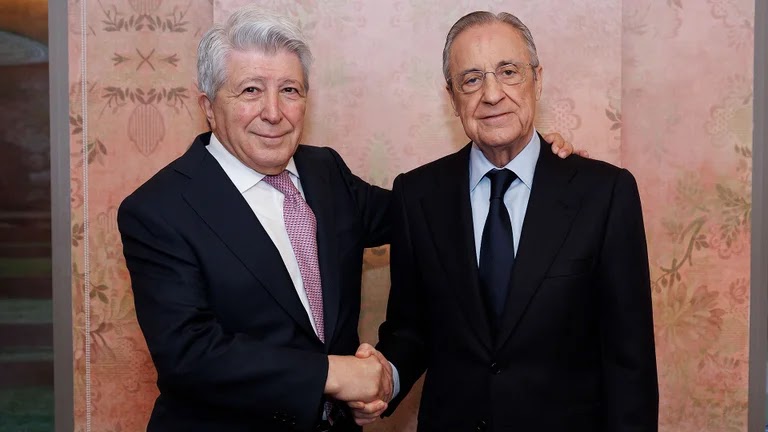 La Liga 2024/25: Real Madrid V Atletico Madrid – Presidents of both clubs meet ahead of crucial clash