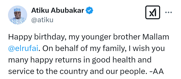 Mallam Nasir El-Rufai At 65
