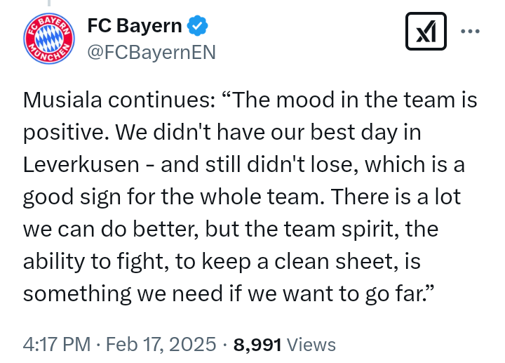 "It won't be an easy game" - Jamal Musiala says ahead of Bayern Munich V Celtic UCL 2024/25 Knockout Play-off on Tuesday 18 February, 2025 at Allianz Arena, Munich