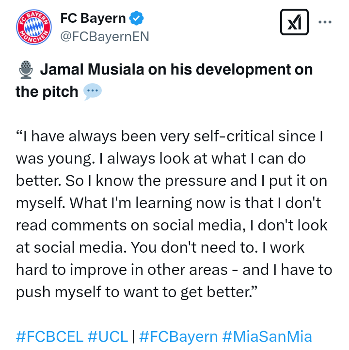 "It won't be an easy game" - Jamal Musiala says ahead of Bayern Munich V Celtic UCL 2024/25 Knockout Play-off on Tuesday 18 February, 2025 at Allianz Arena, Munich