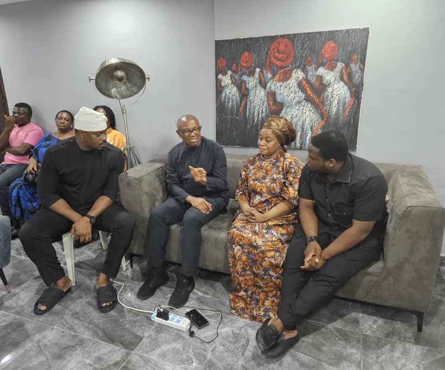 Doyin Okupe Passes At 72: Peter Obi visits family late 'elder brother', offer 'heartfelt condolences'