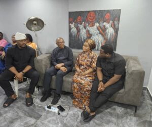 Doyin Okupe Passes At 72: Peter Obi visits family late 'elder brother', offer 'heartfelt condolences'