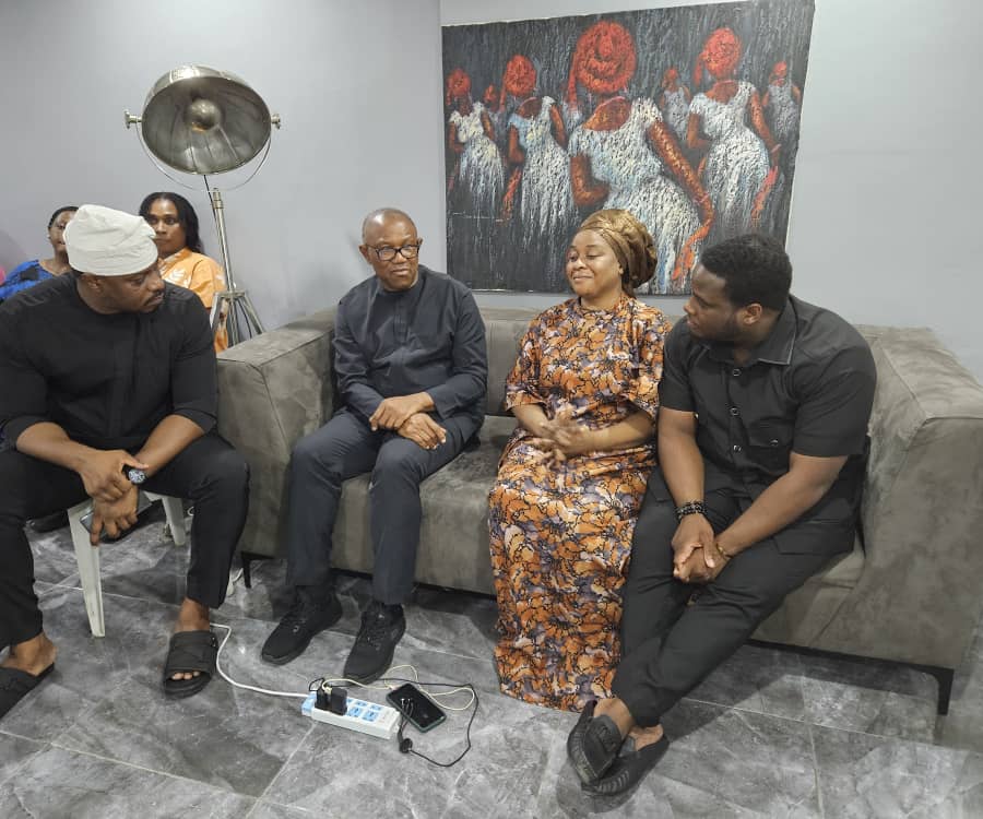 Doyin Okupe Passes At 72: Peter Obi visits family late 'elder brother', offer 'heartfelt condolences'