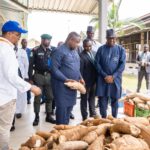 Photos: Sierra Leone President, Maada Bio’s ‘experience’ at the Fashola Agribusiness Industrial Hub