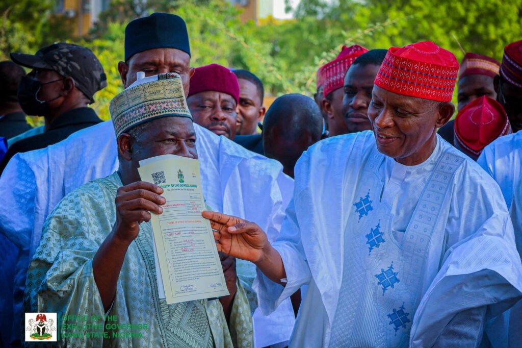 Kano State: Governor Yusuf hands over 1.9-hectare plot of land to newly established NWDC