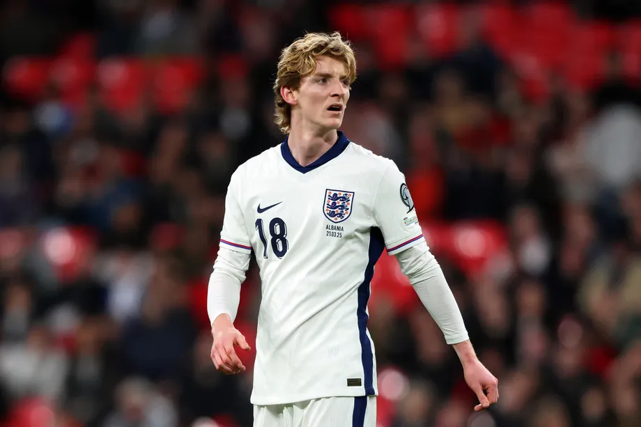 England: Anthony Gordon has withdrawn from Three Lions camp