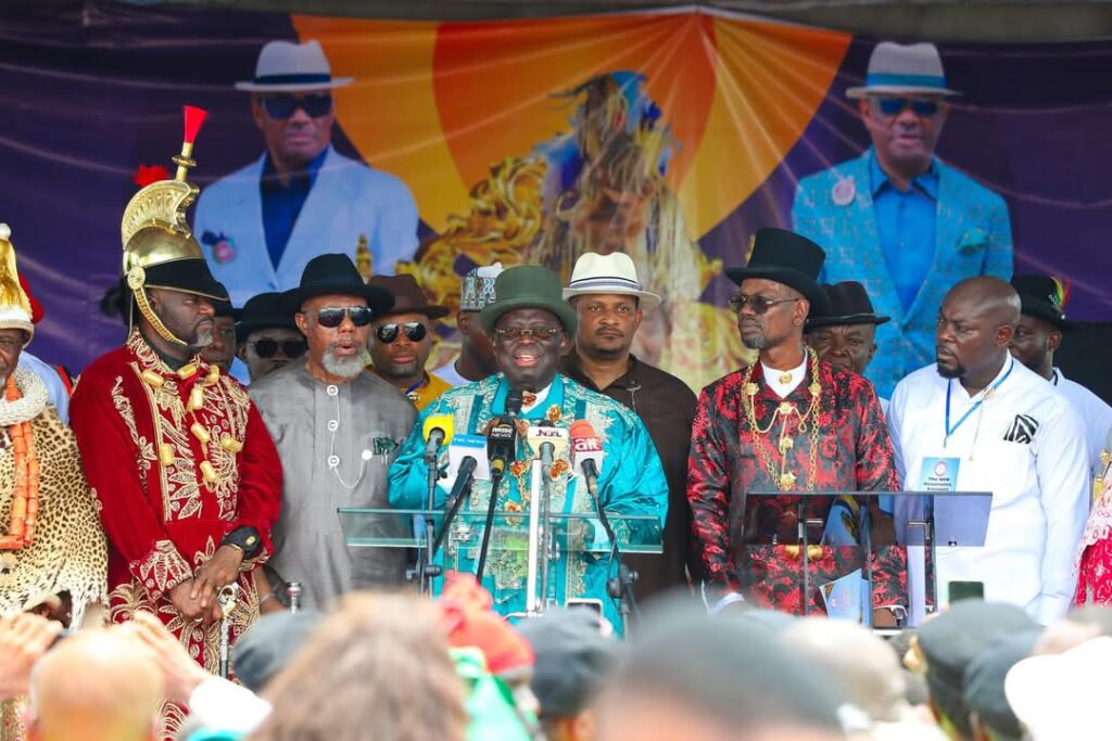 Photos: Kalahari people accord Wike 'arousing reception' in Abalama
