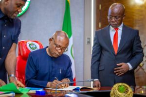 Enugu State: Governor Mbah sign executive order designating and establishing Enugu Int'l Motor Spare Parts and Allied Traders Park