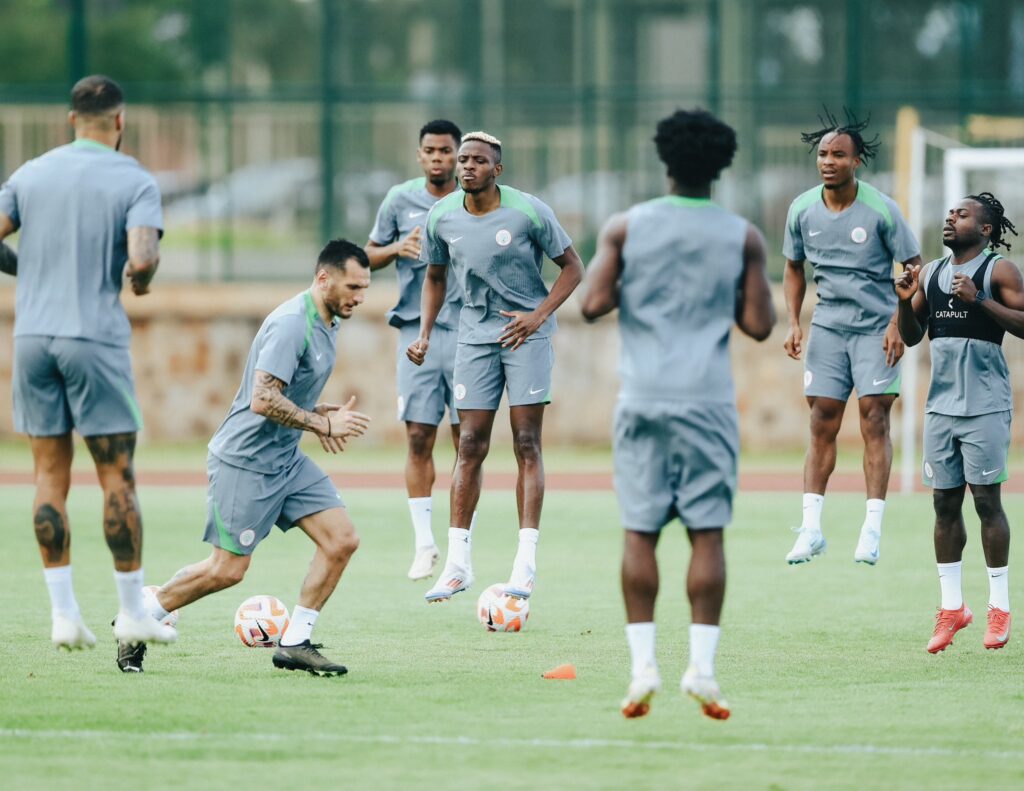 FIFA World Cup 2026 Qualification: Rwanda V Nigeria - Photos of Super Eagles in training