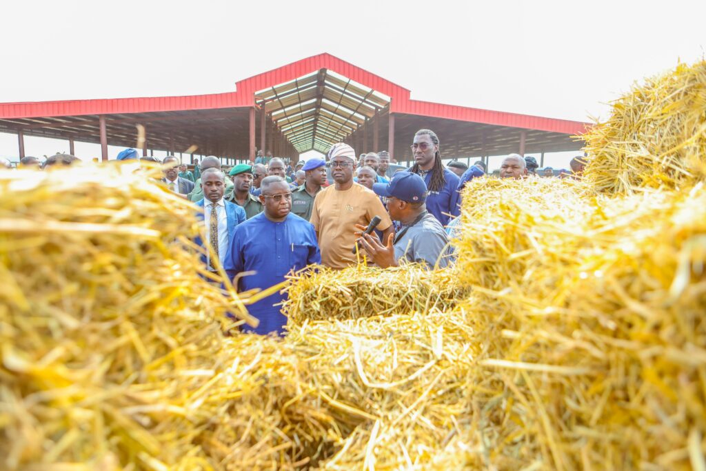 Photos: Governor Makinde takes Sierra Leone President, Maada Bio, to Fashola Agribusiness Industrial Hub