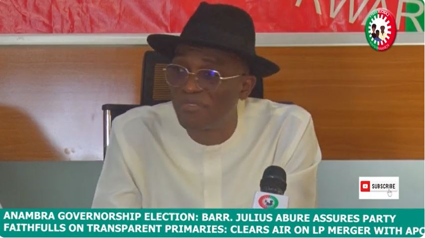 Anambra State Guber 2025: Press Statement – ‘Labour Party pledges free, fair, credible primaries’
