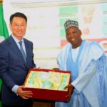Photos: Ganduje receives Chinese Ambassador to Nigeria, Dunhai, both discuss ‘areas of shared and mutual interest’