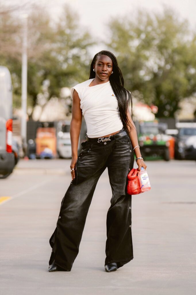 Lovely photos of Super Falcons player, Michelle Alozie