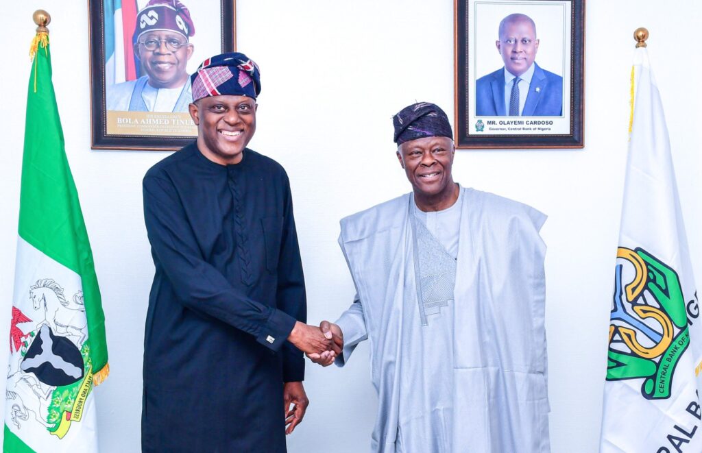 Nigeria’s Economy: Cardoso and Wale Edun meet ‘to strengthen coordination between the monetary and fiscal authorities’