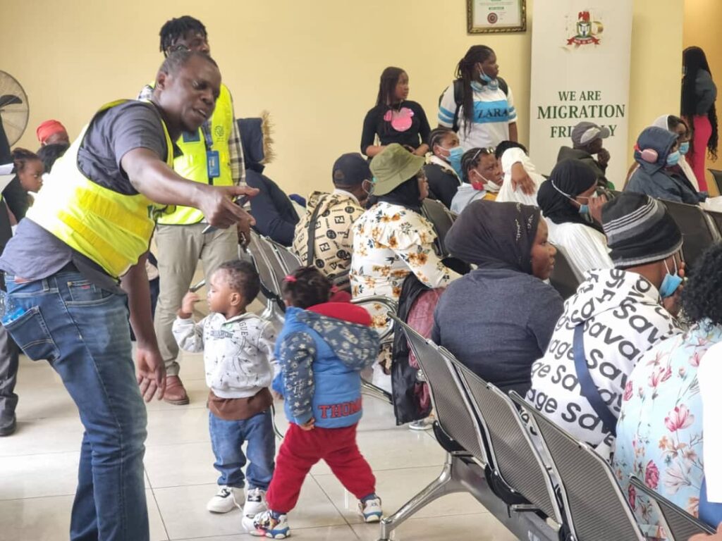 NEMA receive 144 vulnerable Nigerians from Libya