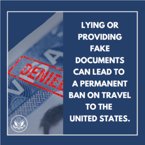 'Lying or providing fake documents can lead to permanent visa bans' - US Mission in Nigeria