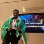 Governor Sanwo-Olu celebrates Osakwe, Lagos State Cybersecurity Advisory Board Chairman, on being named Cyber Personality of the Year in UK