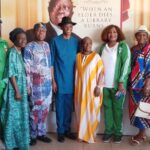 Pa Ayo Adebanjo Passes At 96: ‘I learnt the culture of defending what is right from him personally’ – Abure says as he visits family