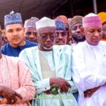 Governor Radda Loses Mother: Photos – Funeral prayer for Hajiya Safara’u Umaru Bari-Bari