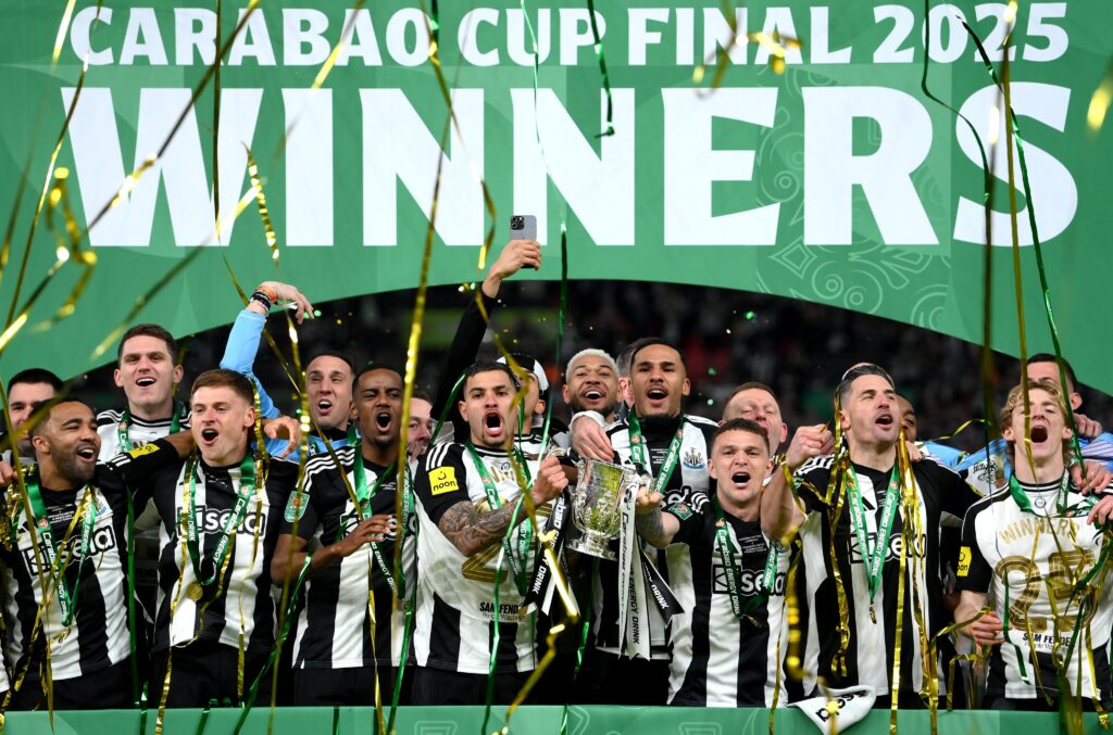 EFL Cup 2024/25 (Final): Liverpool 1-2 Newcastle – Burn, Isak goals deliver trophy to Magpies after 70-year wait