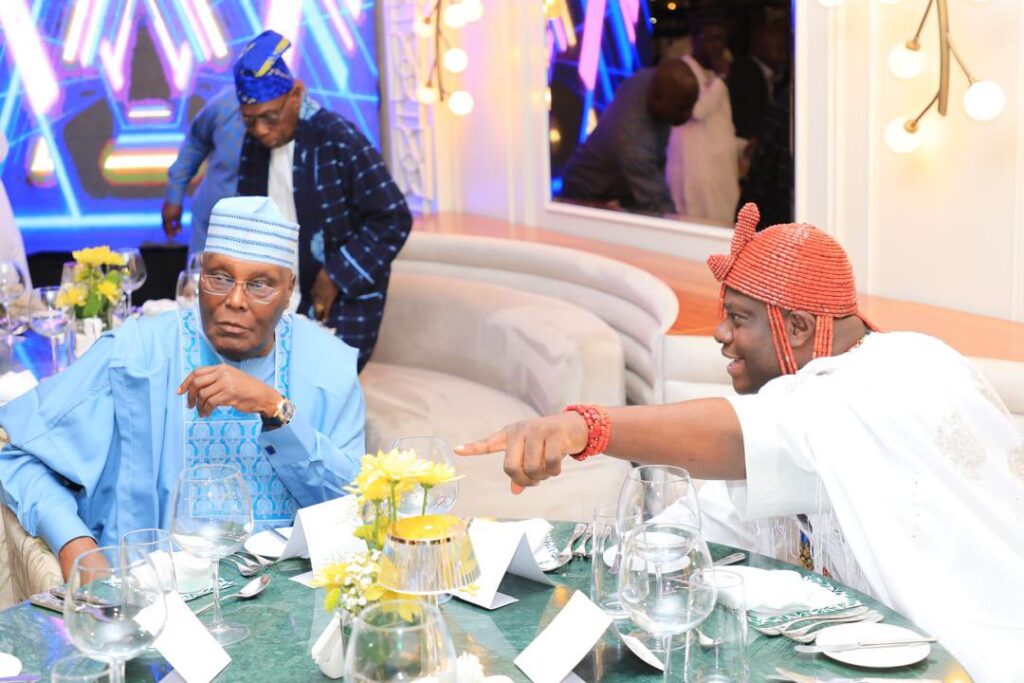 Atiku, GEJ, others attend dinner hosted by former President Olusegun Obasanjo in Lagos