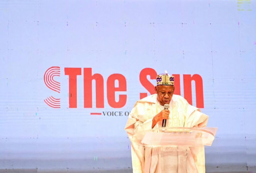 Ganduje hail The Sun Awards 'for consistently recognising deserving Nigerians who have excelled in their respective fields'