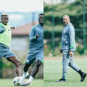 FIFA World Cup 2026 Qualification: Rwanda V Nigeria - Photos of Super Eagles in training