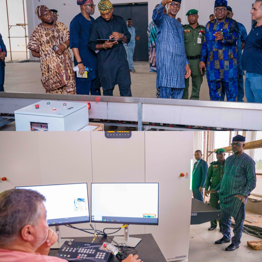 Gateway International Agro-Cargo Airport: Governor Abiodun inspects and tests newly installed equipments for ‘security and efficiency’