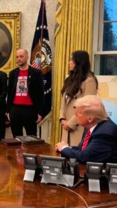 Israel V Hamas: President Trump meets with eight released hostages from Gaza