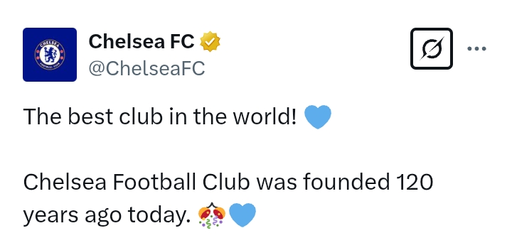 Chelsea FC At 120: 'The best club in the world'