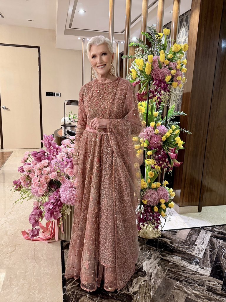 Maye Musk grateful to Elon Musk for birthday flowers