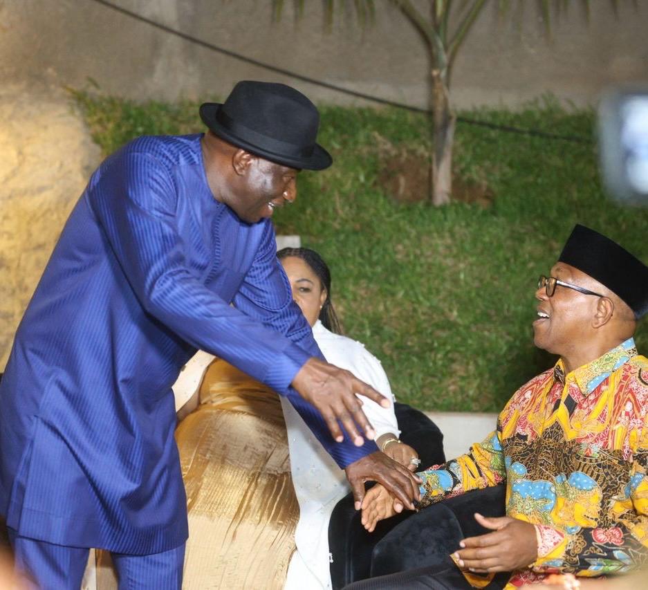 Peter Obi chairs cocktail reception held in celebration of the Sunhak Peace Prize awarded to former President Goodluck Jonathan