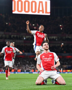 Uefa Champions League 2024/25: Arsenal 3-0 Real Madrid - Declan Rice voted POTM