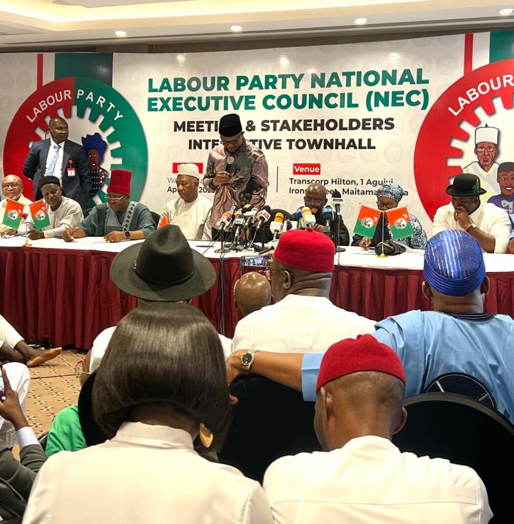 LP Leadership Tussle: Peter Obi, Alex Otti at INEC HQ to formally present Supreme Court judgment which affirms Nenandi Usman as Acting Chairperson of the Party