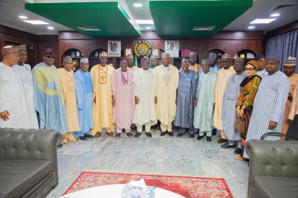 Governor Radda Loses Mother: Photos - Ganduje leads APC NWC on condolence visit to Katsina State