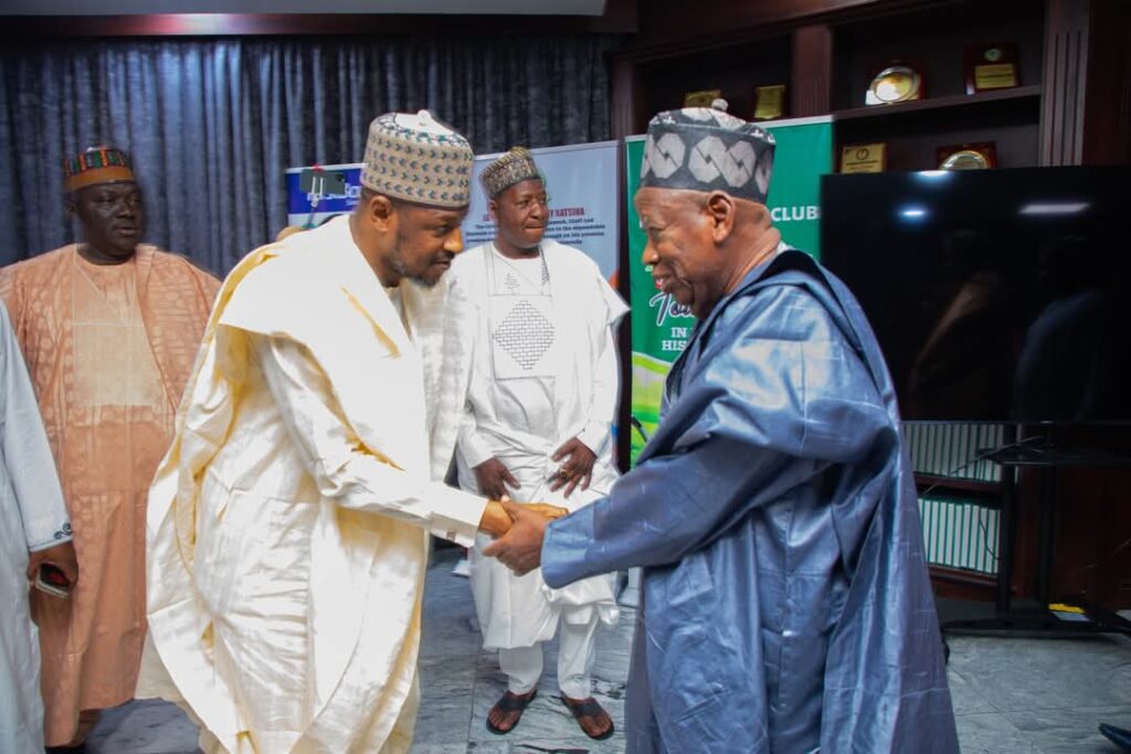 Governor Radda Loses Mother: Photos – Ganduje leads APC NWC on condolence visit to Katsina State