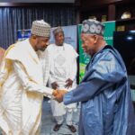 Governor Radda Loses Mother: Photos – Ganduje leads APC NWC on condolence visit to Katsina State