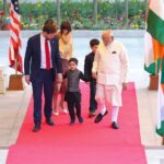 US-India: PM Modi receives US VP JD Vance and family in New Delhi