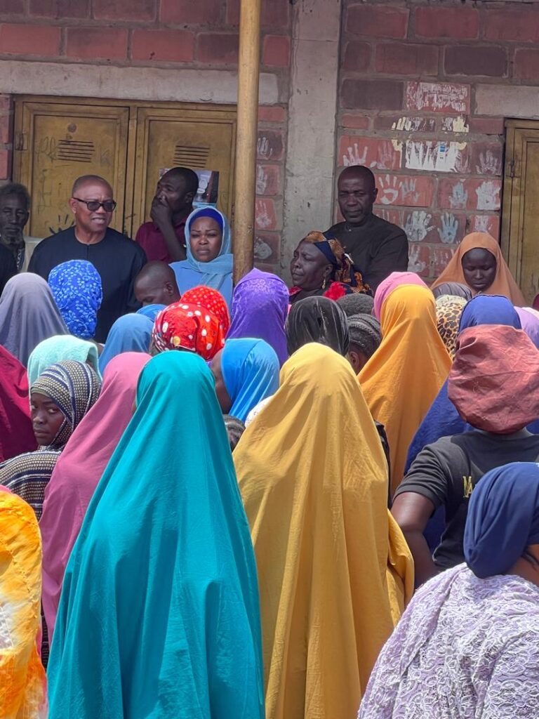 Eid Mubarak 2025: Photos - Peter Obi visits IDP Camp in Durumi, Abuja