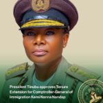 President Tinubu approves extension of tenure of CG of Immigration Kemi Nanna Nandap