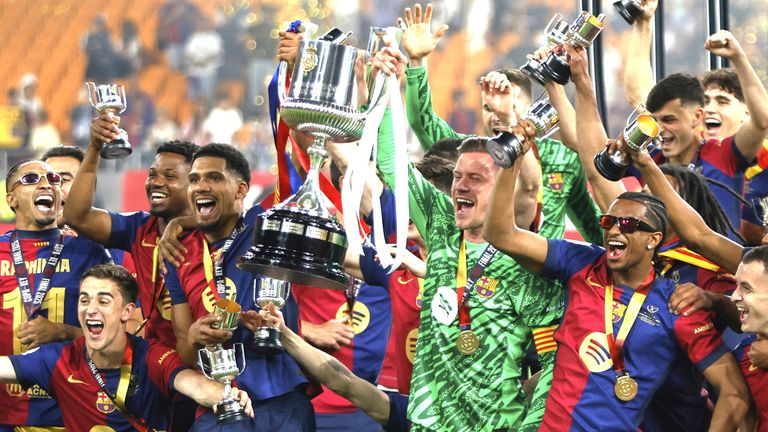 Copa Del Rey 2024/25: Barcelona 3-2 Real Madrid – Rudiger could face lengthy ban for aggressive attitude towards referee